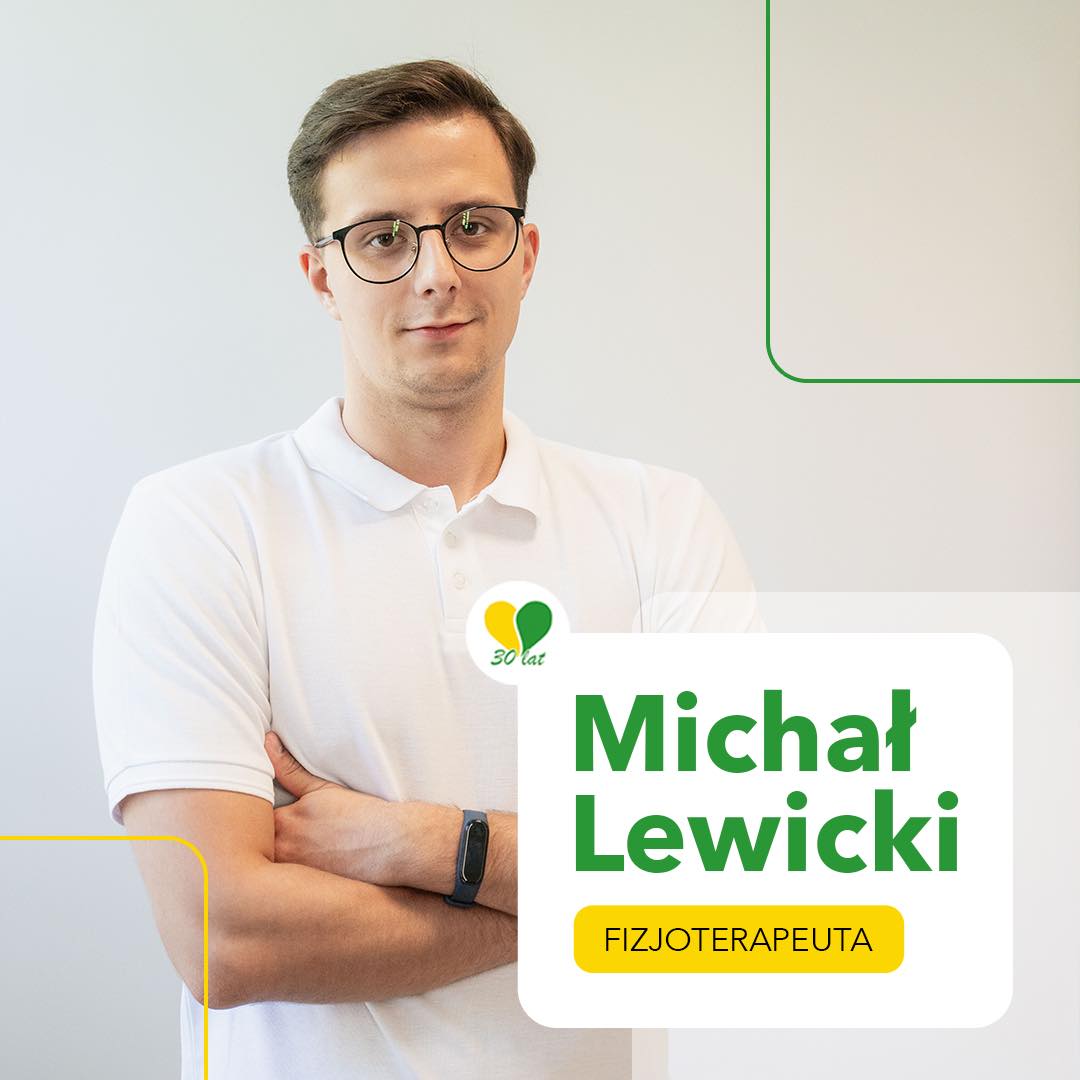 Nowy fizjoterapeuta – Michał Lewicki